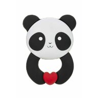 Bocioland - Jucarie de dentitie din silicon moale, Usoara, Bfa Free, Ursulet Panda