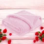 Paturica pufoasa, Bocioland, Pentru copii, Din fleece, Dimensiune mare 80 x 100 cm, Pink - 2