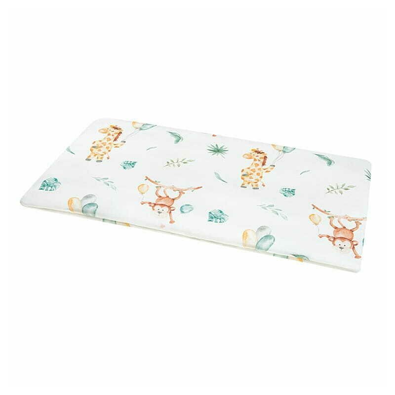 Bocioland - perna clasica de dormit , din bambus, 60x40 cm, giraffe
