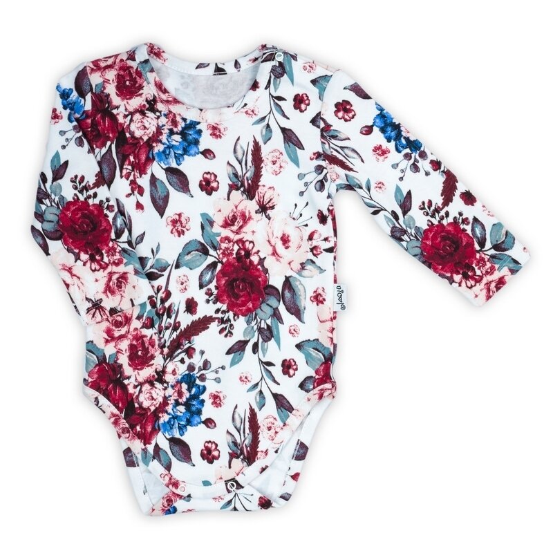 Nicol - body cu maneca lunga bumbac 100% (180097) colectia kate 2021 marimea 86