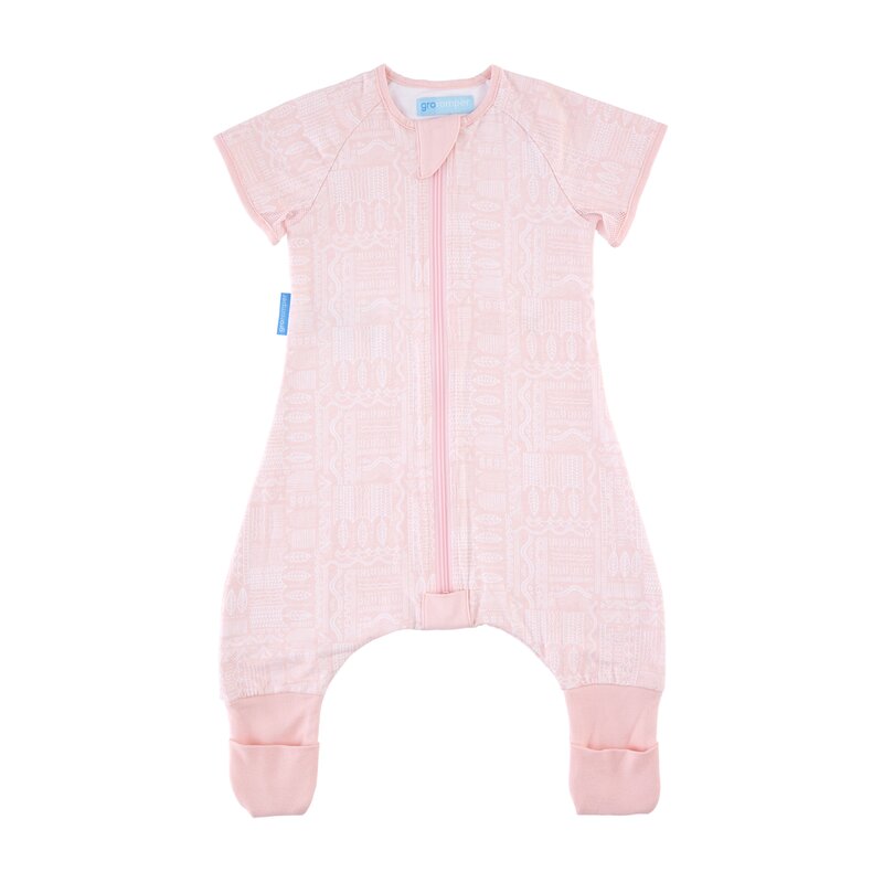 Gro - body pentru bebelusi, subtire, 12 - 24 luni, roz