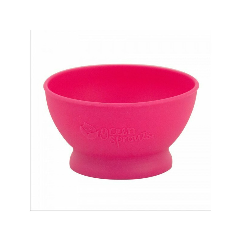 Bol de invatare - learning bowl - green sprouts - aqua