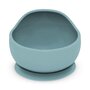 Bol, Petite&Mars, Take&Match, Din silicon, Cu ventuza, Fara BPA, Adecvat pentru masina de spalat vase si microunde, Nu absoarbe mirosuri, 6 luni+, 360 ml, Frosted Sky, Albastru - 3