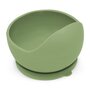 Bol, Petite&Mars, Take&Match, Din silicon, Cu ventuza, Fara BPA, Adecvat pentru masina de spalat vase si microunde, Nu absoarbe mirosuri, 6 luni+, 360 ml, Sweet Pea, Verde - 2