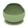 Bol, Petite&Mars, Take&Match, Din silicon, Cu ventuza, Fara BPA, Adecvat pentru masina de spalat vase si microunde, Nu absoarbe mirosuri, 6 luni+, 360 ml, Sweet Pea, Verde - 3