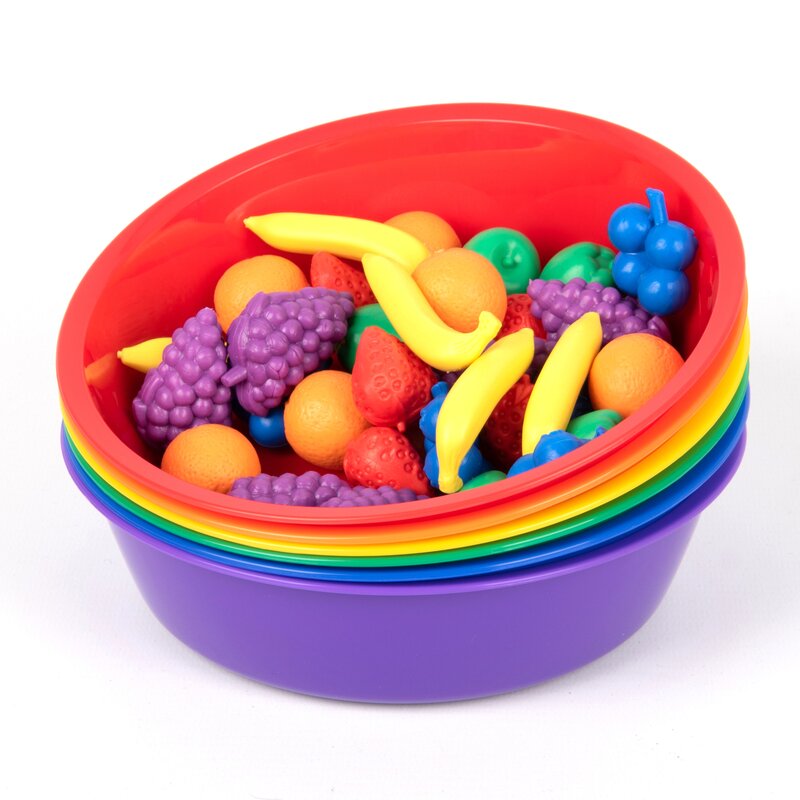 Edx education - set boluri pentru sortare, multicolor