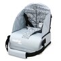 Booster multifunctional, Asalvo, Go Anywhere, Transformabil in geanta, Cu buzunar incorporat, Cu ham in 3 puncte, 6-36 luni, Nordic Grey - 2