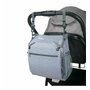 Booster multifunctional, Asalvo, Go Anywhere, Transformabil in geanta, Cu buzunare, Cu 2 spatii izolate pentru biberoane, Cu ham in 3 puncte, 6-36 luni, Stars Grey - 3