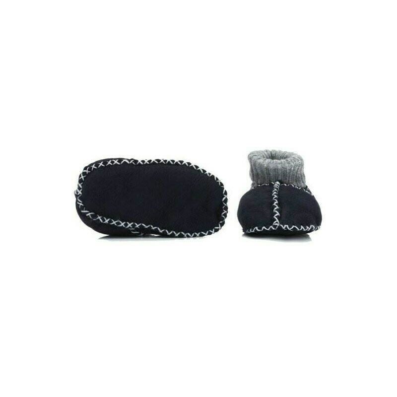 Fillikid - botosei cu blana naturala navy, m 19/20,