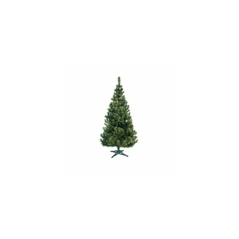 Brad artificial de craciun, verde natural, de 180 cm si suport inclus, 14507