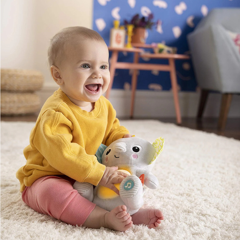 Bright starts - jucarie interactiva hug a bye baby elephant