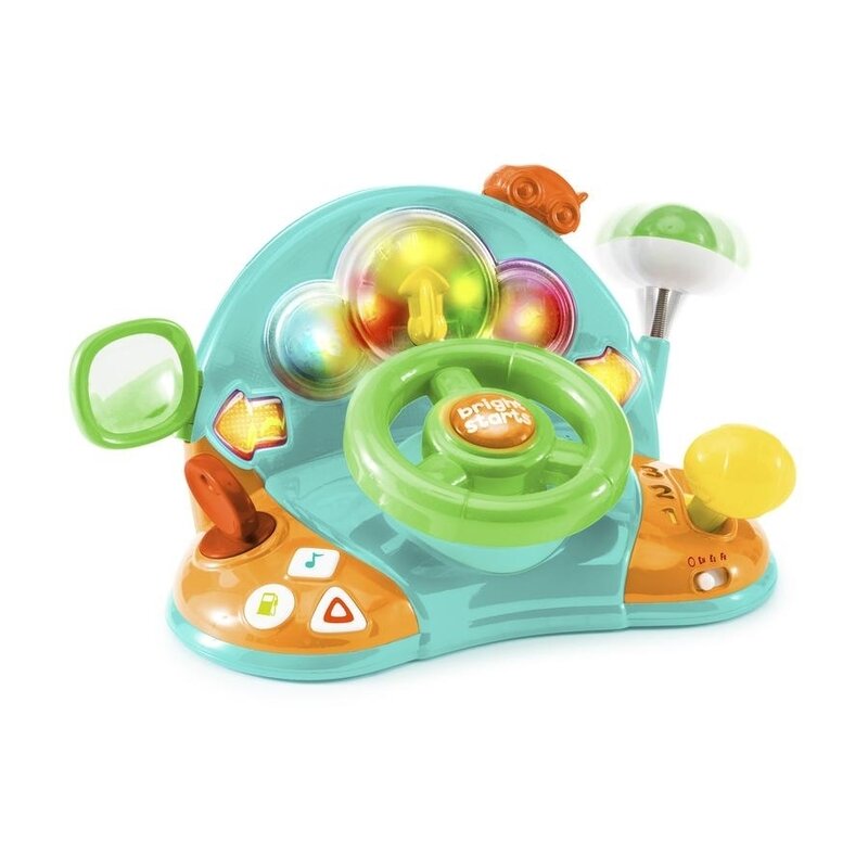 Bright starts - jucarie multifunctionala cu volan lights & colors driver™