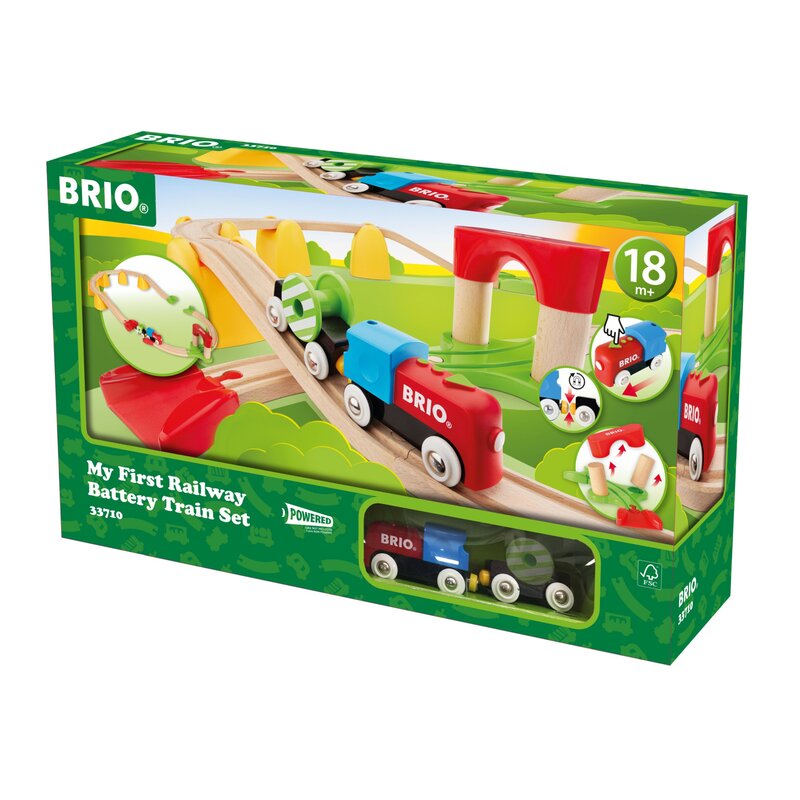Brio - primul meu set tren cu baterii