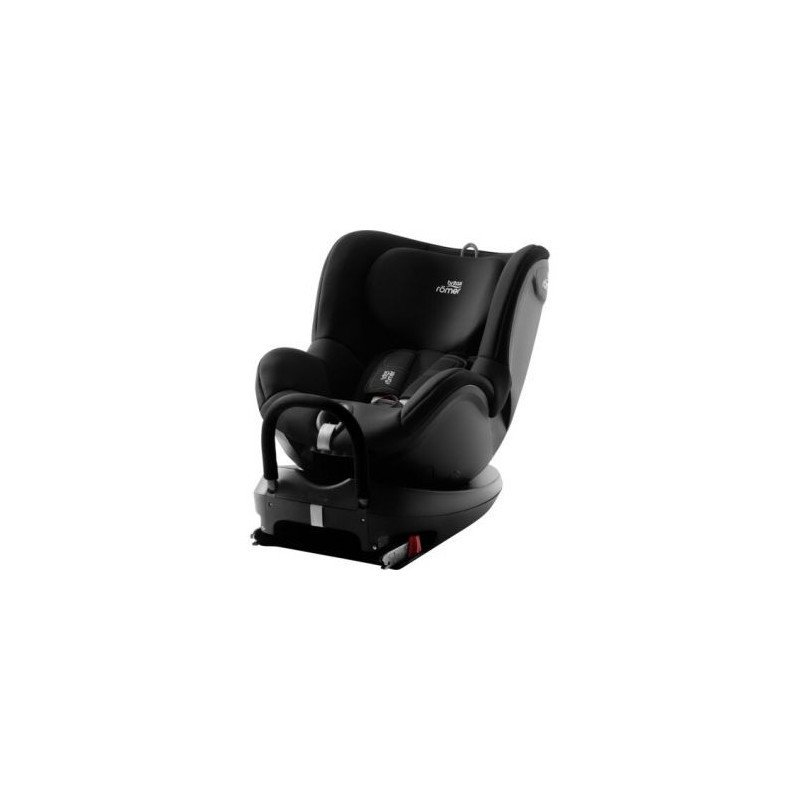 Britax-romer - scaun auto dualfix 2r cosmos , spatar reglabil, protectie laterala, rotire 360 grade, 0-18 kg, cu isofix, negru