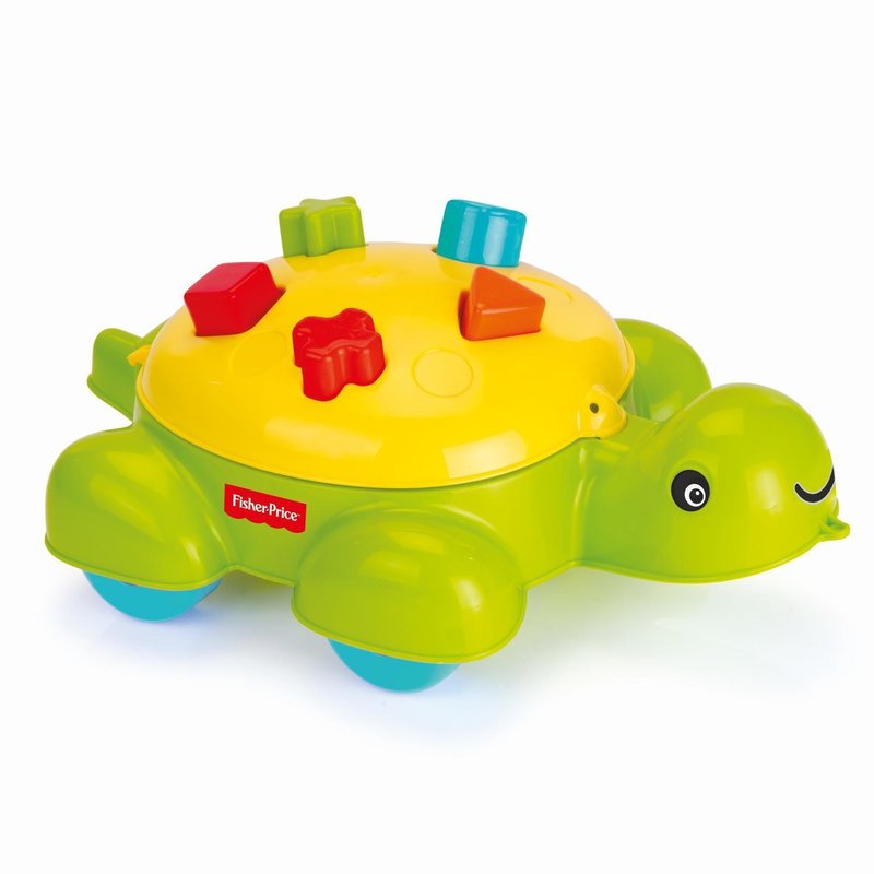 Fisher-price - jucarie broasca testoasa cu forme