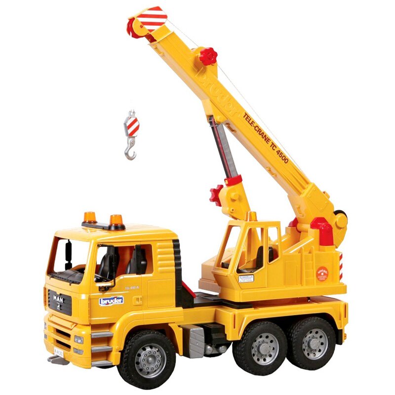 Bruder - camion man tga , cu macara