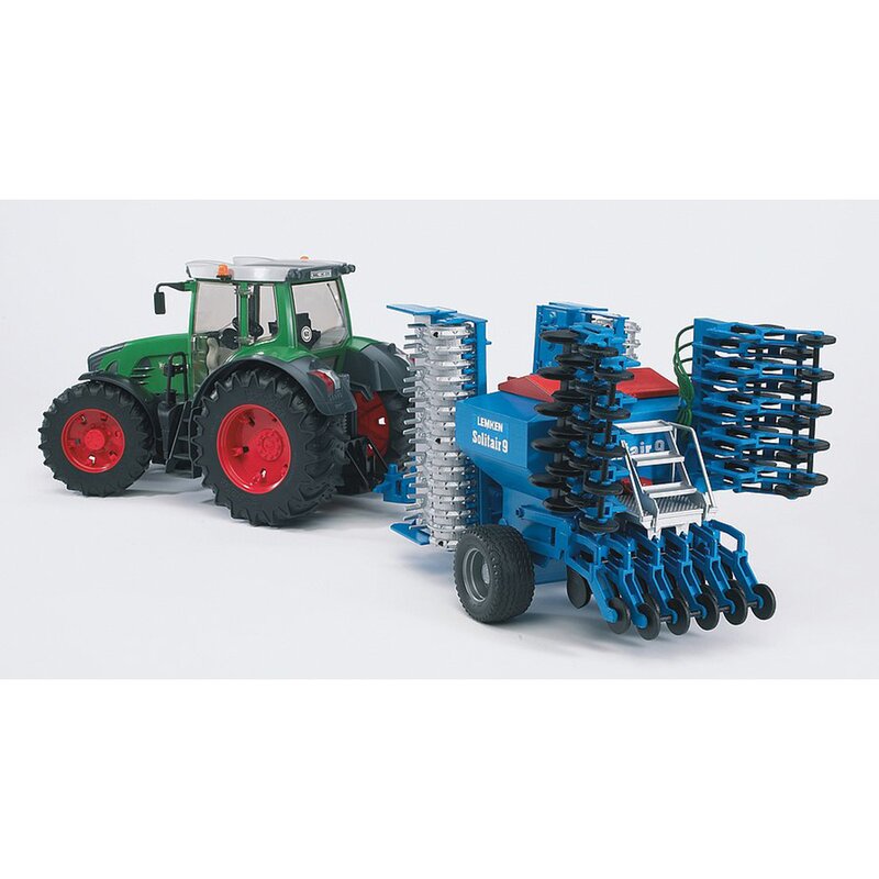 Bruder - autoutilitara combina lemken solitair 9 , pentru semanat