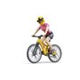 BRUDER - Figurina Ciclista , Cu bicicleta de munte - 4