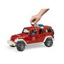 BRUDER - Masina Jeep Wrangler Unlimited Rubicon de pompieri , Cu figurina - 4
