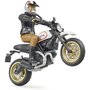 BRUDER - Motocicleta Scrambler Ducati Desert , Cu sofer - 3
