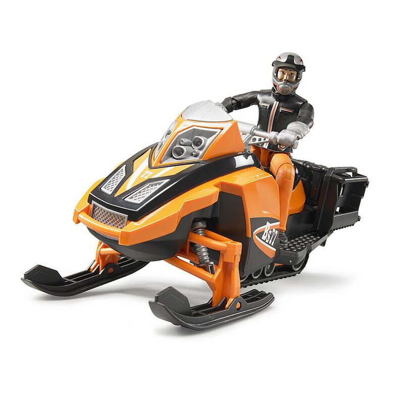 Bruder - snowmobil , cu accesorii, cu sofer