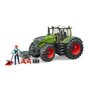 BRUDER - Tractor Fendt 1050 Vario , Cu mecanic, Cu echipament - 1