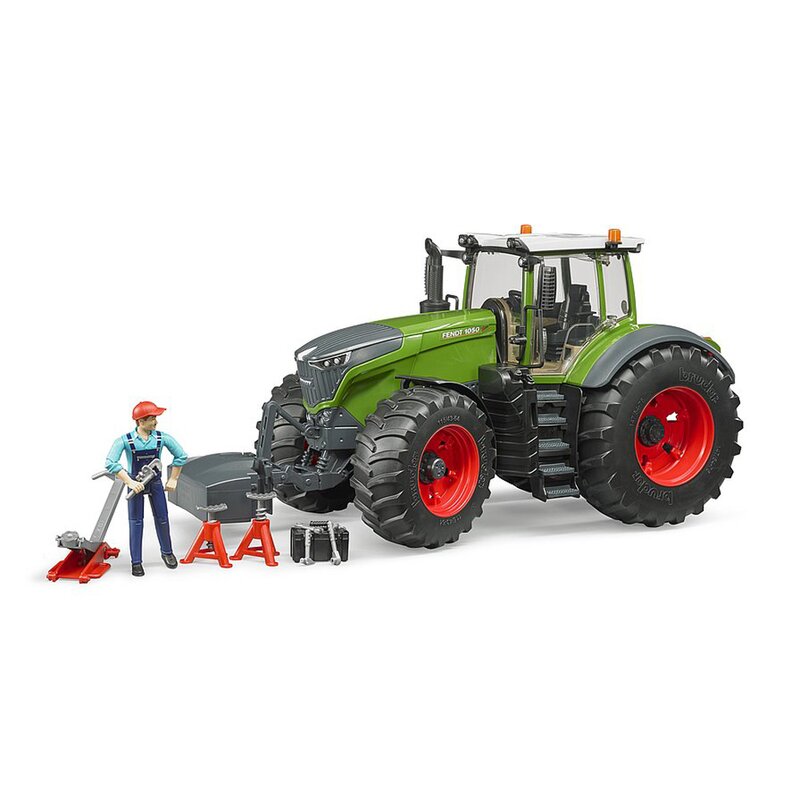 Bruder - tractor fendt 1050 vario , cu mecanic, cu echipament