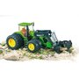 BRUDER - Tractor John Deere 7930 , Cu incarcator frontal - 5