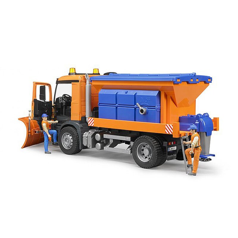 Bruder - accesoriu utilaj zapada mercedes benz arocs cu plug