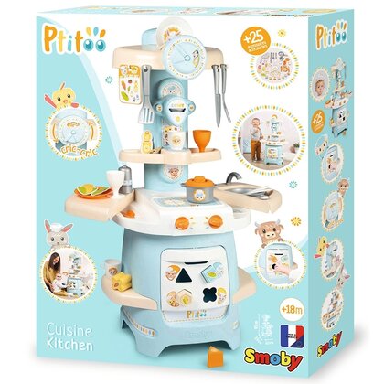 Smoby - Bucatarie din plastic Ptitoo Kitchen