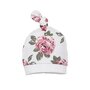 Caciulita bebe, Material certificat Oeko Tex Standard 100, Din bumbac, Marime 62, Roses - 1