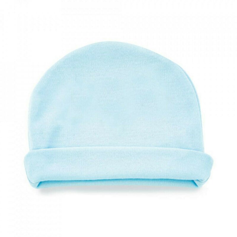 Babyjem - caciulita pentru nou nascut baby hat (culoare: alb)