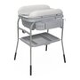 Cadita de baie, Chicco, Cu suport si masa de infasat, Pliabila, Pana la 15 kg, Reductor moale, Cu spatii de depozitare, Reglabil pe inaltime, 108,5/113,5 x 83,5 x 80,8 cm, 0 luni+, Stone - 5