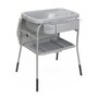 Cadita de baie, Chicco, Cu suport si masa de infasat, Pliabila, Pana la 15 kg, Reductor moale, Cu spatii de depozitare, Reglabil pe inaltime, 108,5/113,5 x 83,5 x 80,8 cm, 0 luni+, Stone - 2