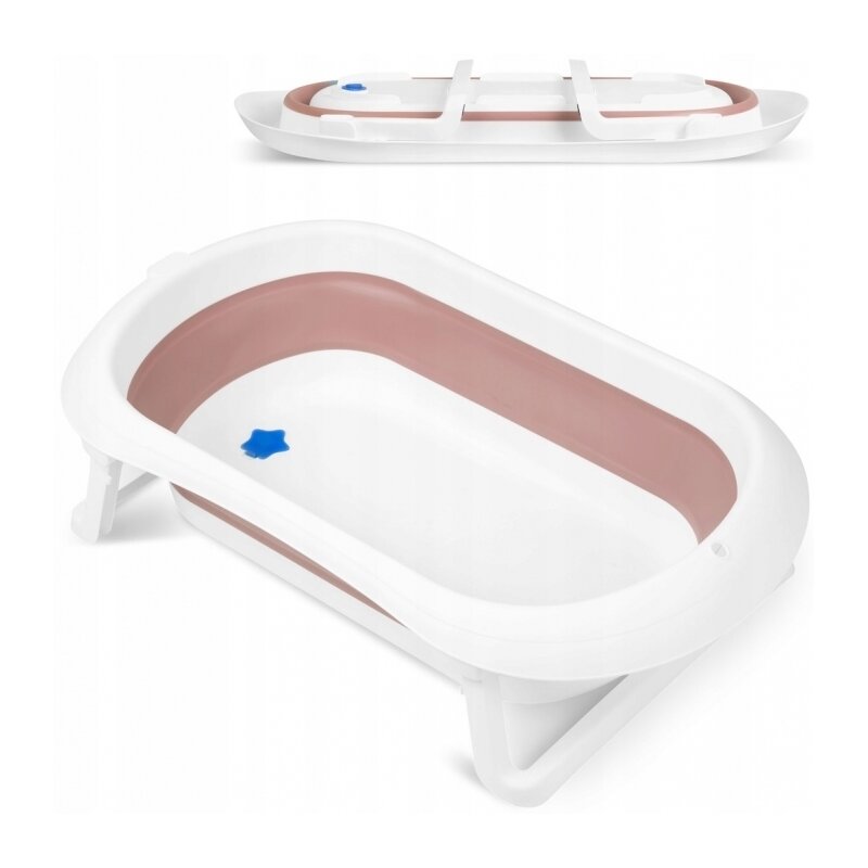 Ricokids - cadita de baie cu dop de scurgere rk-281 - roz