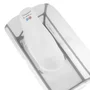 Cadita de baie cu pliere ultra-compacta, Jane, Oasis, Cu doua manere, 68 x 42 x 26 cm, Conform cu standardul european de siguranta EN 17072:2018, Botanic - 6