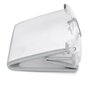 Cadita de baie cu pliere ultra-compacta, Jane, Oasis, Cu doua manere, 68 x 42 x 26 cm, Conform cu standardul european de siguranta EN 17072:2018, Pale - 14