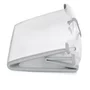 Cadita de baie cu pliere ultra-compacta, Jane, Oasis, Cu doua manere, 68 x 42 x 26 cm, Conform cu standardul european de siguranta EN 17072:2018, Pale - 14
