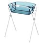 Cadita de baie cu pliere ultra-compacta, Jane, Oasis, Cu doua manere, 68 x 42 x 26 cm, Conform cu standardul european de siguranta EN 17072:2018, Pale - 18