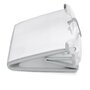 Cadita de baie cu pliere ultra-compacta, Jane, Oasis, Cu doua manere, 68 x 42 x 26 cm, Conform cu standardul european de siguranta EN 17072:2018, White - 7