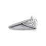 Cadita de baie cu pliere ultra-compacta, Jane, Oasis, Cu doua manere, 68 x 42 x 26 cm, Conform cu standardul european de siguranta EN 17072:2018, White - 8