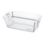 Cadita de baie cu pliere ultra-compacta, Jane, Oasis, Cu doua manere, 68 x 42 x 26 cm, Conform cu standardul european de siguranta EN 17072:2018, White - 2
