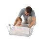 Cadita de baie cu pliere ultra-compacta, Jane, Oasis, Cu doua manere, 68 x 42 x 26 cm, Conform cu standardul european de siguranta EN 17072:2018, White - 3