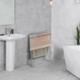 Cadita de baie cu suport, Bebe Stars, Coolness, Cu 2 pozitii anatomice, Cu masuta de infasat, Cu tavita si compartimente pentru sapun si burete, Cu dop Conform cu EN 112221-1,2, EN 71, 0-6 luni+, Mocha - 7