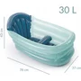 Cadita gonflabila, Jane, 3 pozitii pentru copii, 78 x 43 x 37 cm, BPA Free, De la nastere pana la 4 ani, Holi - 4