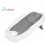 Cadita pliabila cu suport, Primabobo, Milo, Cu sezlong de baie, Cu termometru electronic, Cu dop de scurgere, Cu accesorii, Antiderapanta, Conform cu EN71, Gri - 5