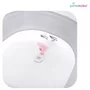 Cadita pliabila cu suport, Primabobo, Milo, Cu sezlong de baie, Cu termometru electronic, Cu dop de scurgere, Cu accesorii, Antiderapanta, Conform cu EN71, Gri - 8