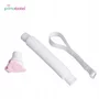 Cadita pliabila cu suport, Primabobo, Milo, Cu sezlong de baie, Cu termometru electronic, Cu dop de scurgere, Cu accesorii, Antiderapanta, Conform cu EN71, Gri - 9