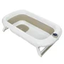 Cadita pliabila, Primabobo, Lux, Cu termometru electronic, Afisaj LCD, Suport de baie din silicon, Dop evacuare, Sarcina maxima 25 kg, 85x50x23.5, Bej - 5