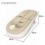 Cadita pliabila, Primabobo, Lux, Cu termometru electronic, Afisaj LCD, Suport de baie din silicon, Dop evacuare, Sarcina maxima 25 kg, 85x50x23.5, Bej - 12